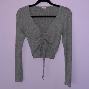 Garage Scrunchie Knit Top